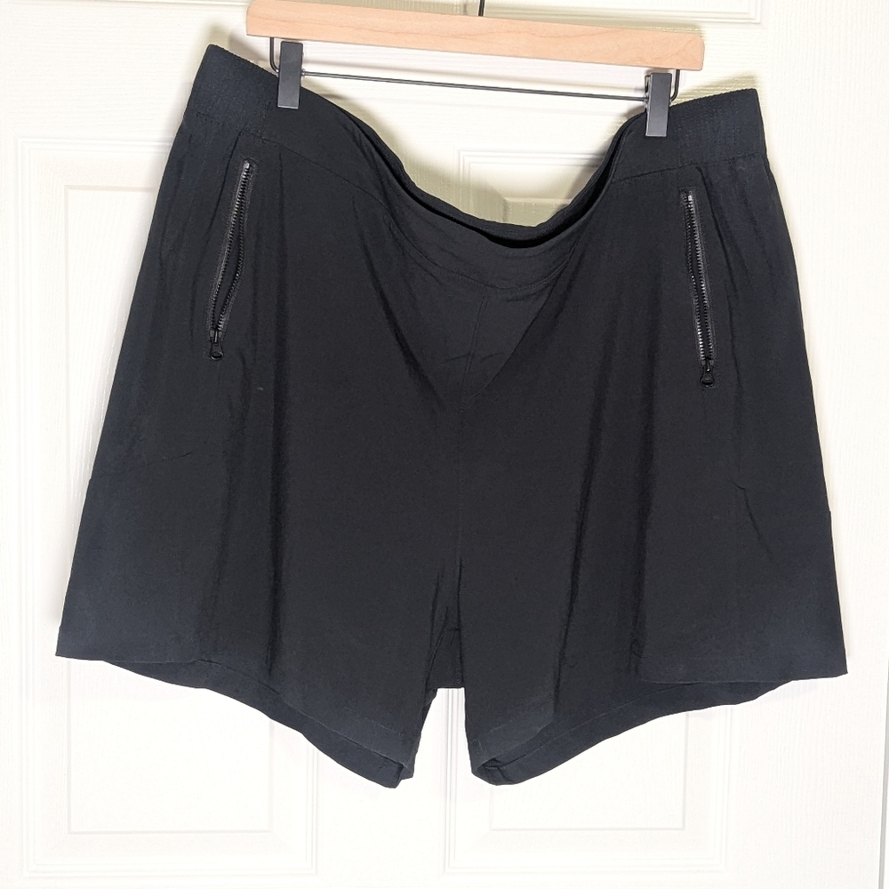 Columbia PFG Performance Fishing Gear Shorts Black Mens 2XL Athletic Outdoor